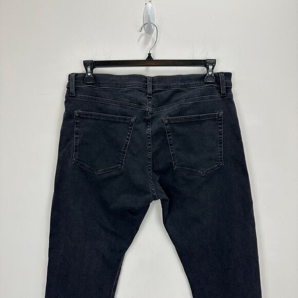 J.Crew 770 Straight Fit Stretch Jean Dark Charcoal Wash Gray Slim W 34 L 30 - Picture 9 of 14